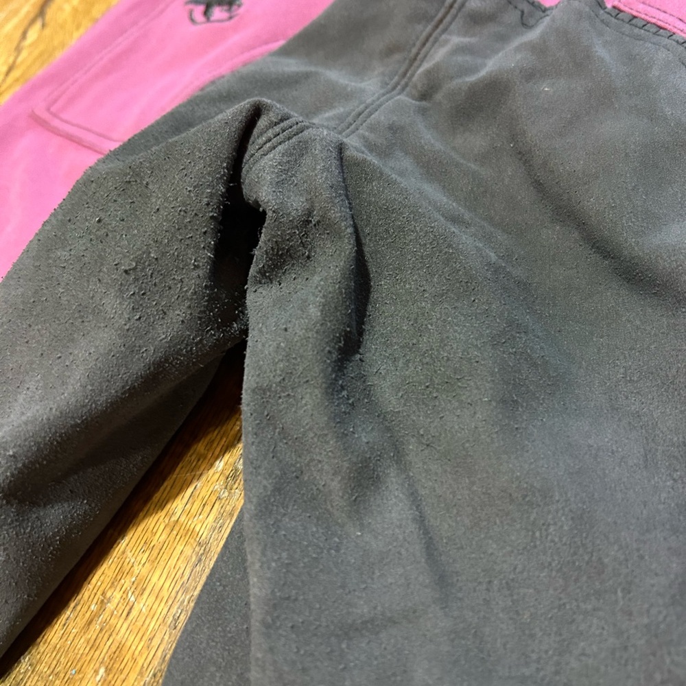 Womens Two-Tone Riding Pants - Picture 3 of 8